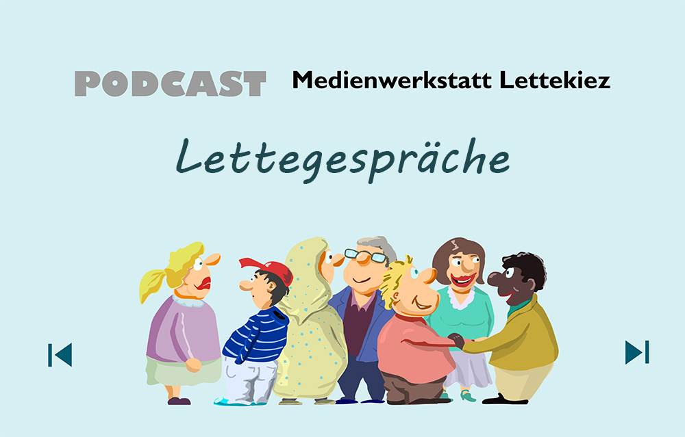 Flyer Lettegespräche der Medienwerkstatt