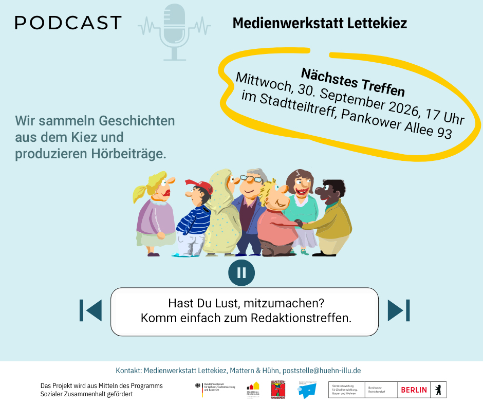 Plakat Medienwerkstatt Treffen im September 2026