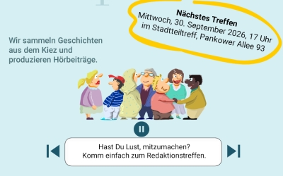 Redaktionstreffen Medienwerkstatt Lettekiez